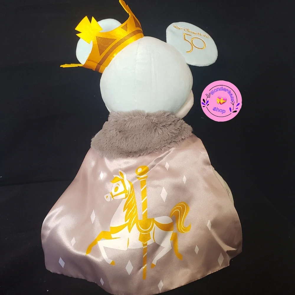 Disney Mickey Mouse The Main Attraction Prince Charming Carrousel Plush 7 of 12 - Picture 3 of 5
